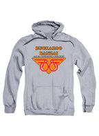Gray Band Logo Hoodie