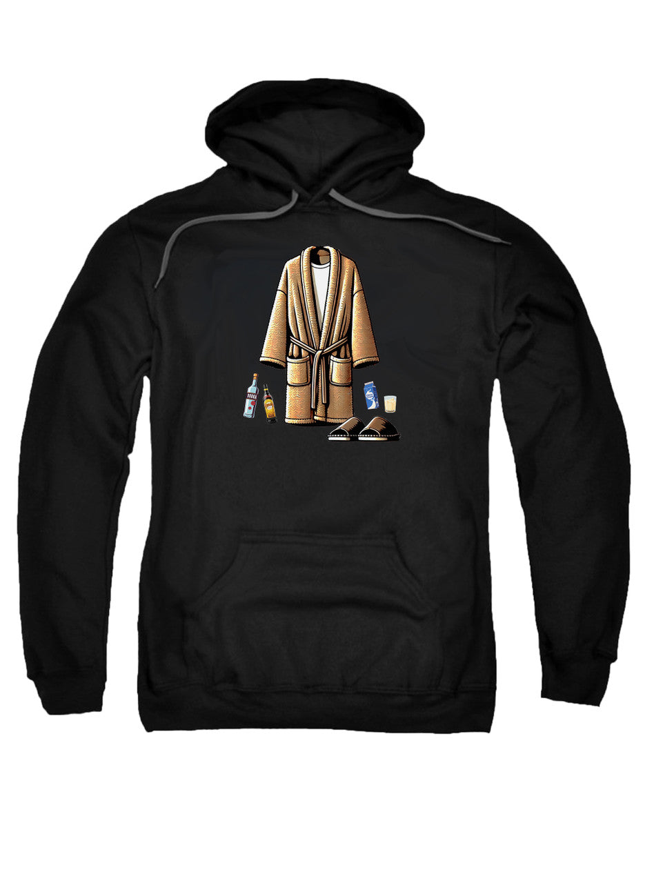 Black Bare Essentials Hoodie