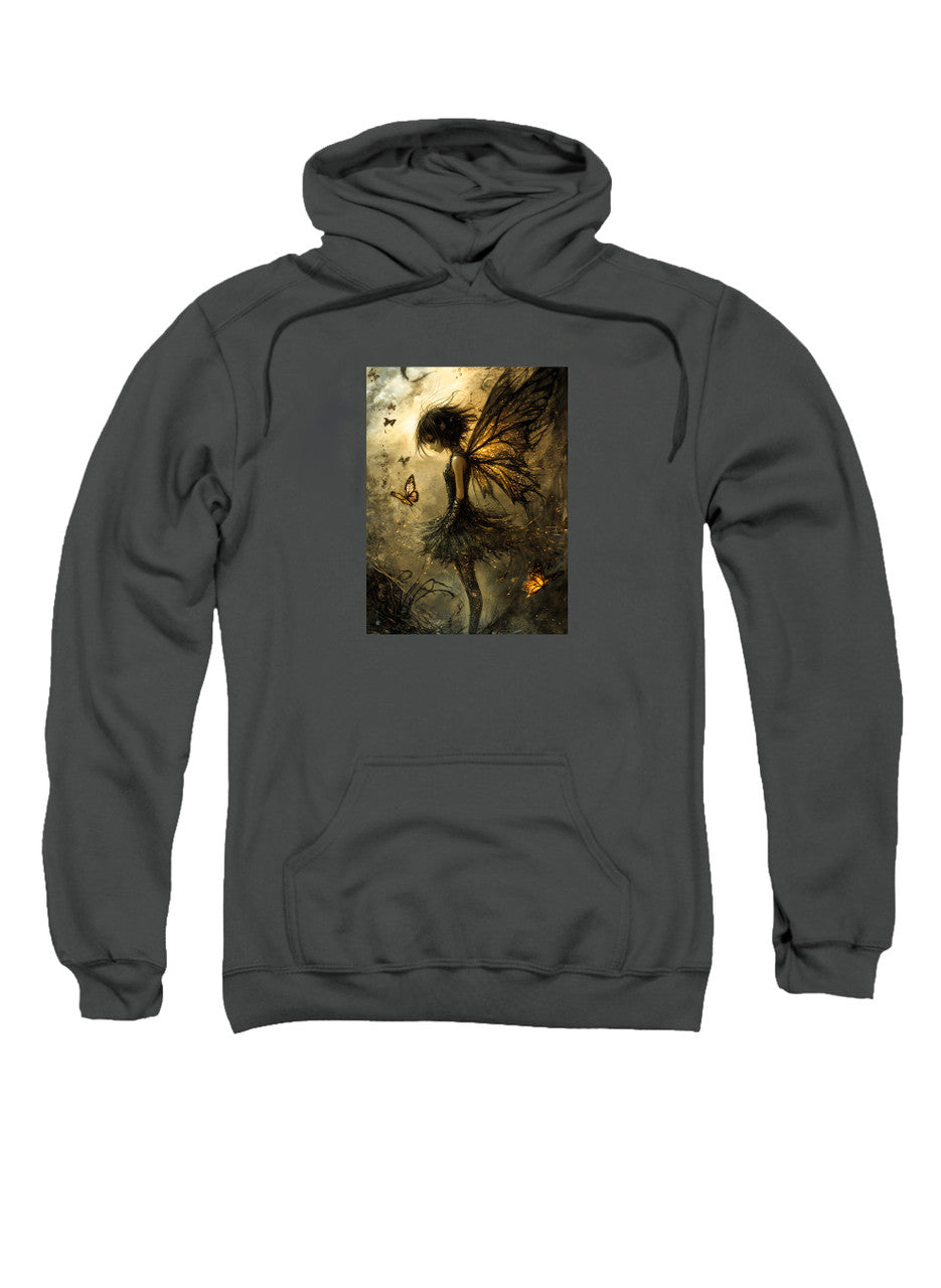 Charcoal Beautiful Fairy Hoodie