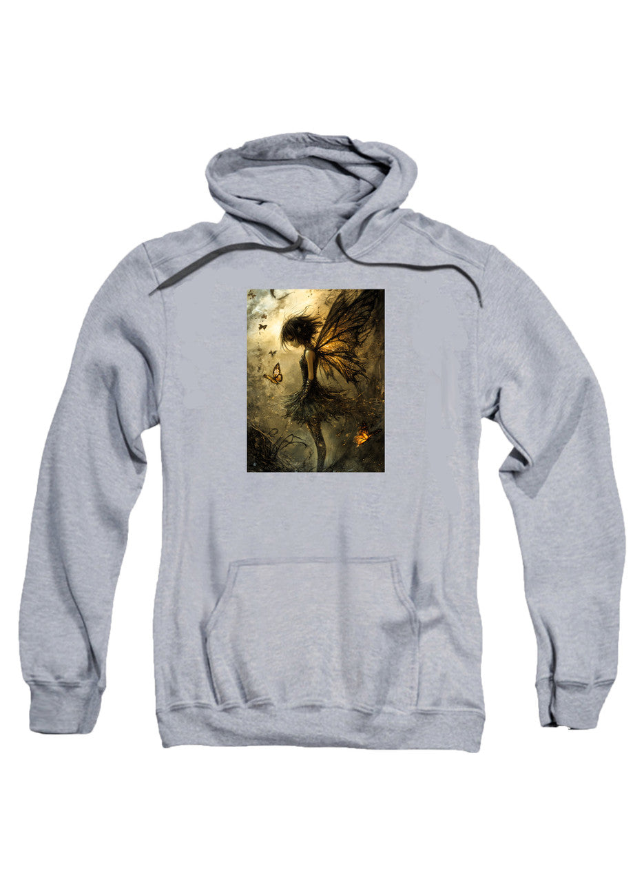 Gray Beautiful Fairy Hoodie