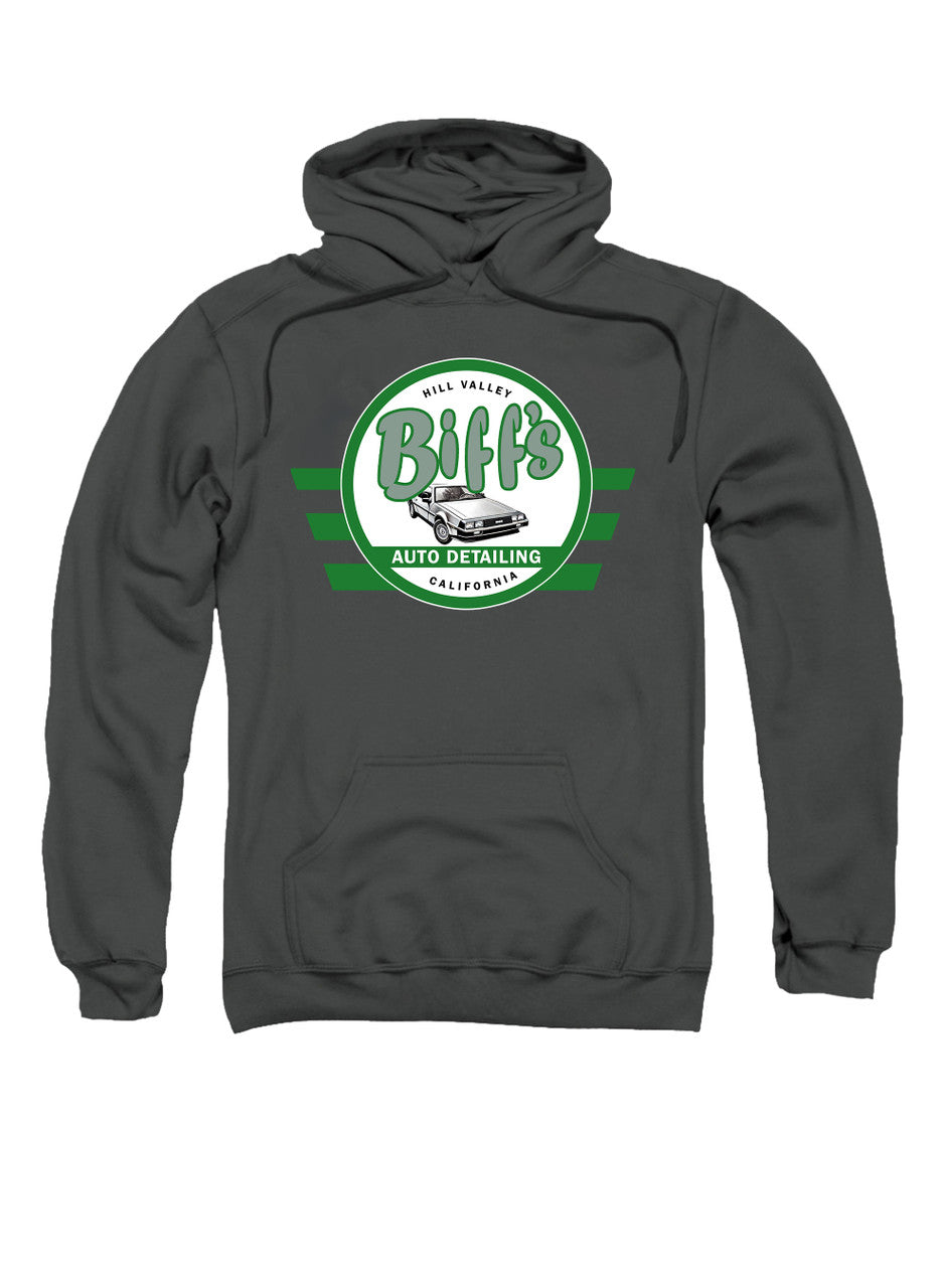 Charcoal Biff's Auto Detailing Hoodie