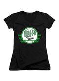 Black Biff's Auto Detailing Juniors V-Neck T-Shirt