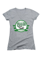 Gray Biff's Auto Detailing Juniors V-Neck T-Shirt