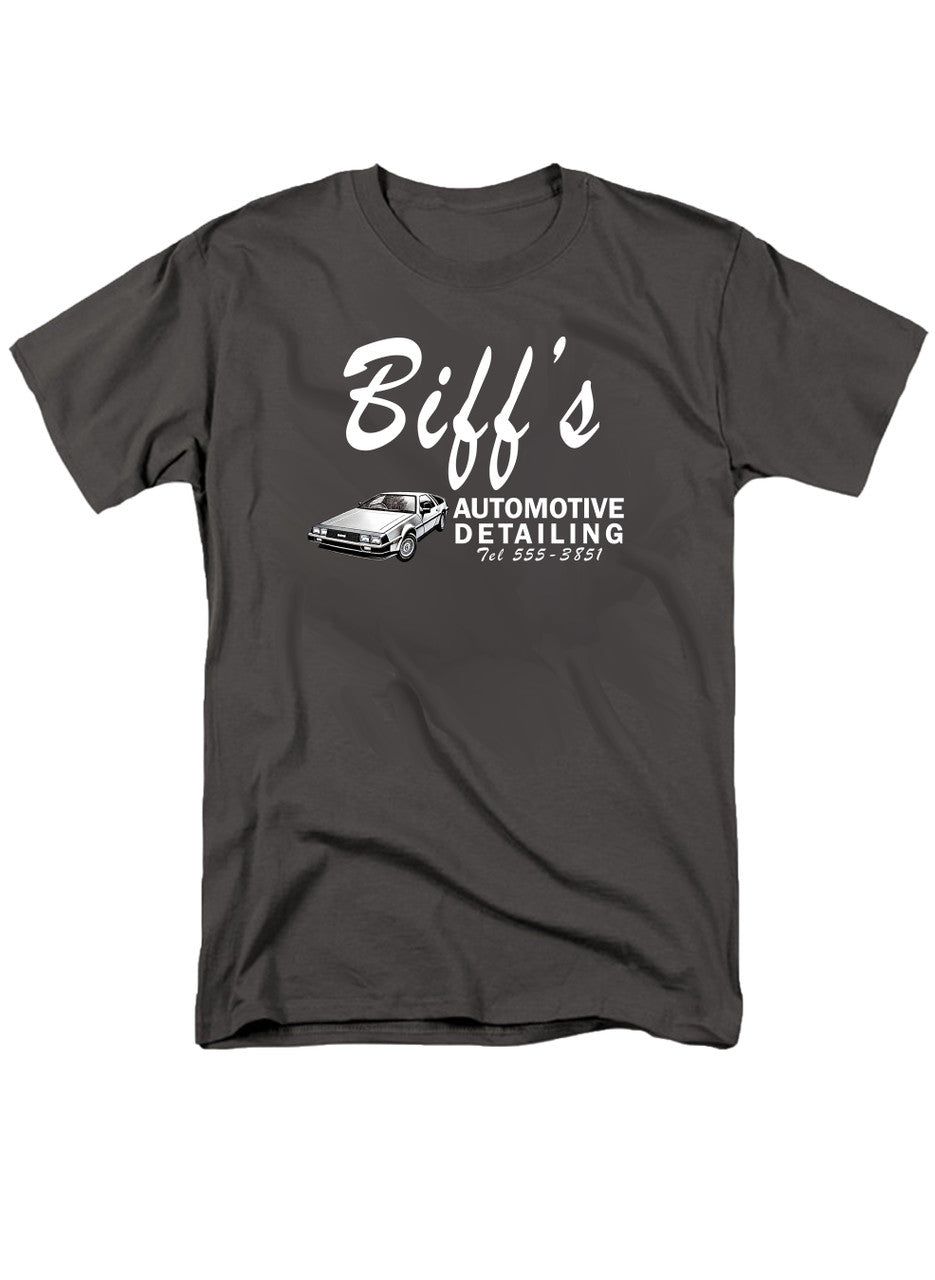 Charcoal Biff's Automotive Detailing T-Shirt