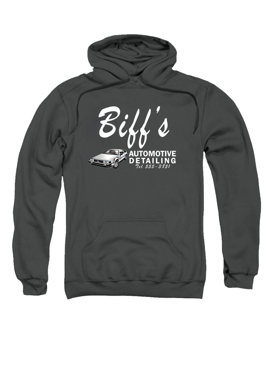 Charcoal Biff's Automotive Detailing Hoodie
