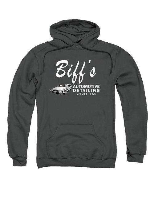 Charcoal Biff's Automotive Detailing Hoodie