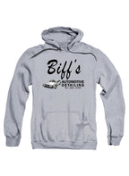 Gray Biff's Automotive Detailing Hoodie