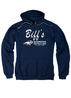 Navy Biff's Automotive Detailing Hoodie