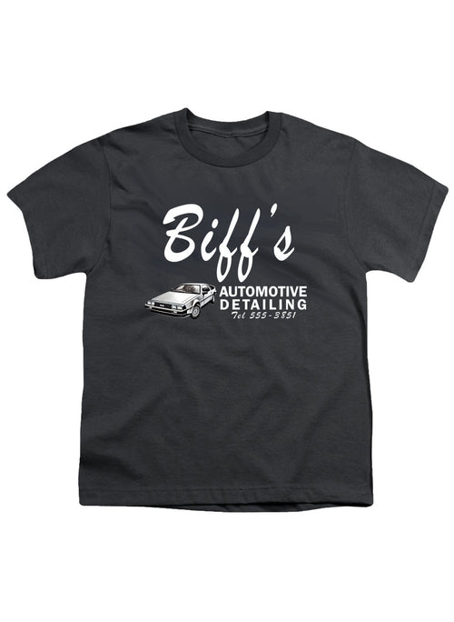Charcoal Biff's Automotive Detailing Youth/Toddler T-Shirt