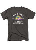 Charcoal Big Worm's Ice Cream T-Shirt
