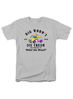 White Big Worm's Ice Cream T-Shirt