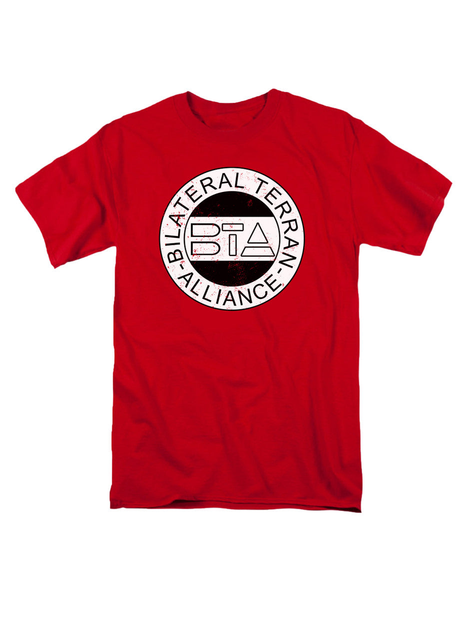 Red Bilateral Terran Alliance T-Shirt