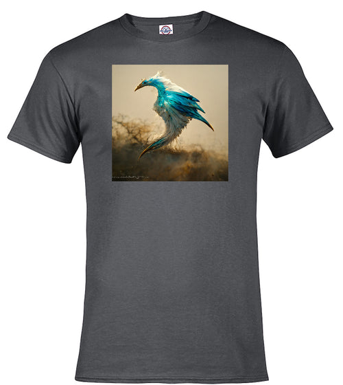 Charcoal Birds of Paradise T-Shirt