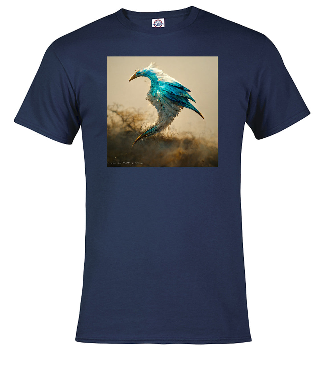 Navy Birds of Paradise T-Shirt