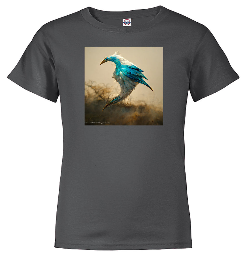 Charcoal Birds of Paradise Youth/Toddler T-Shirt