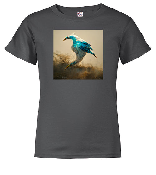 Charcoal Birds of Paradise Youth/Toddler T-Shirt