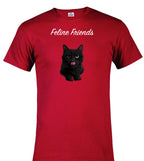 Red Black Cat T-Shirt