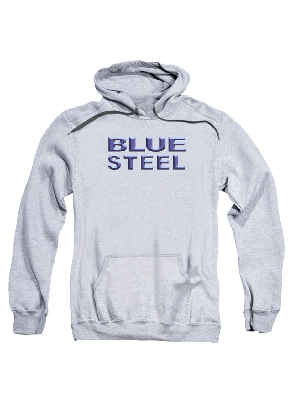Gray Blue Steel Hoodie