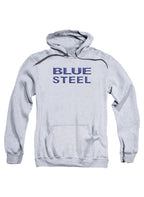 Gray Blue Steel Hoodie