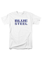 White Blue Steel T-Shirt