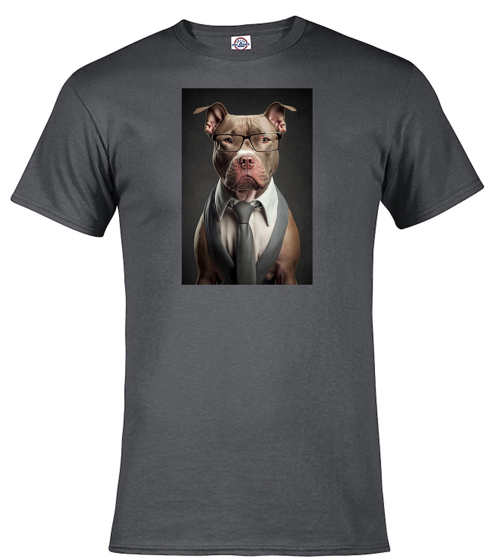 Charcoal Boss Bulldog T-Shirt