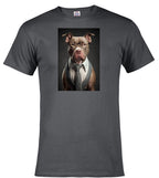 Charcoal Boss Bulldog T-Shirt