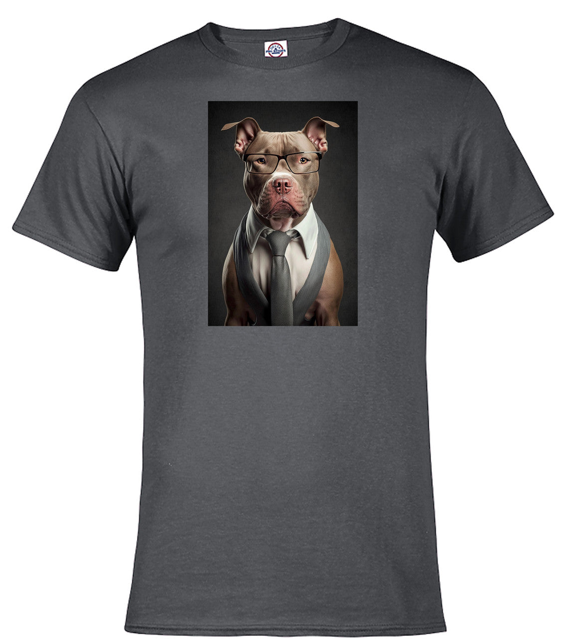 Charcoal Boss Bulldog T-Shirt
