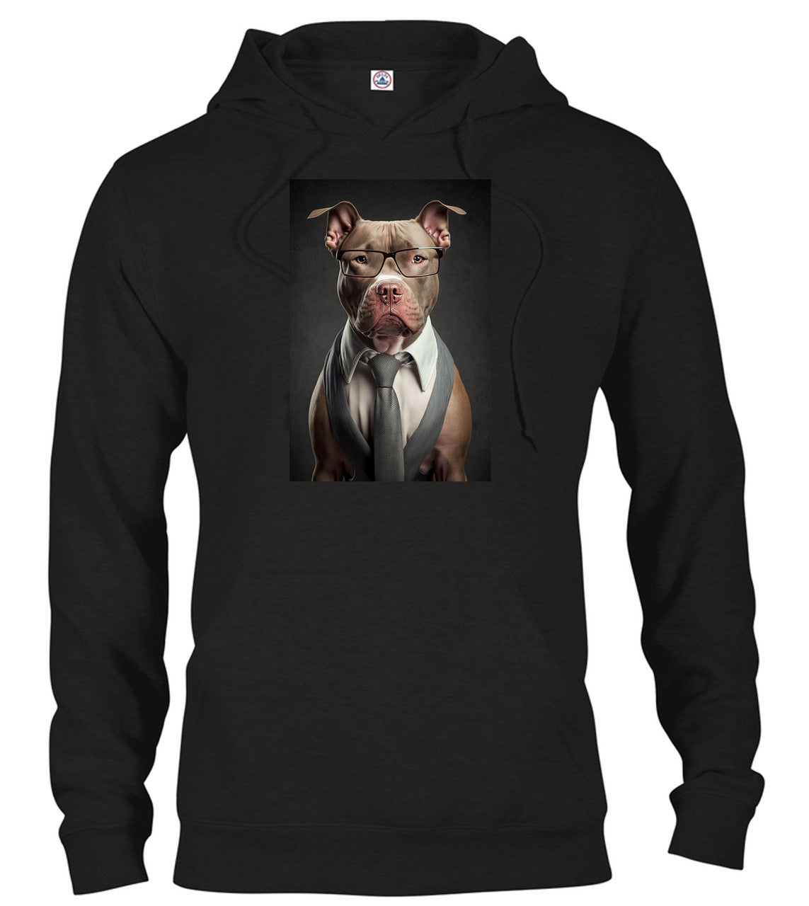 Black Boss Bulldog Hoodie