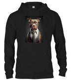 Black Boss Bulldog Hoodie