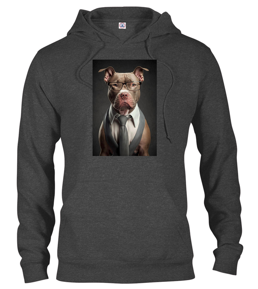 Charcoal Boss Bulldog Hoodie