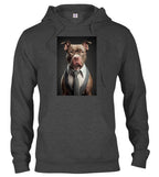 Charcoal Boss Bulldog Hoodie