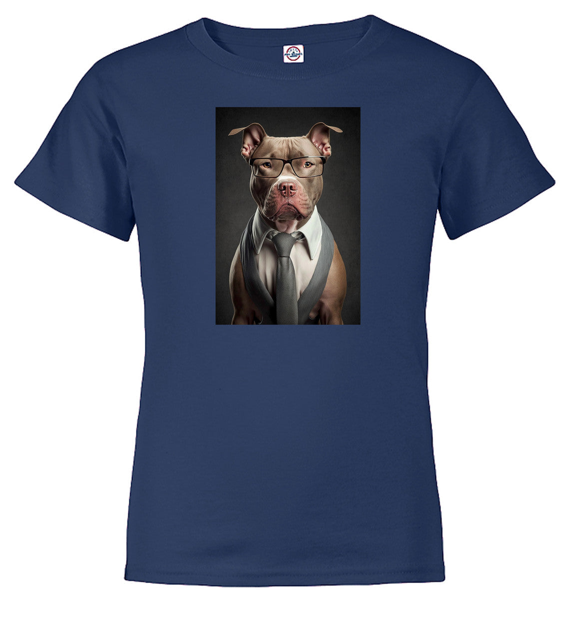 Navy Boss Bulldog Youth/Toddler T-Shirt