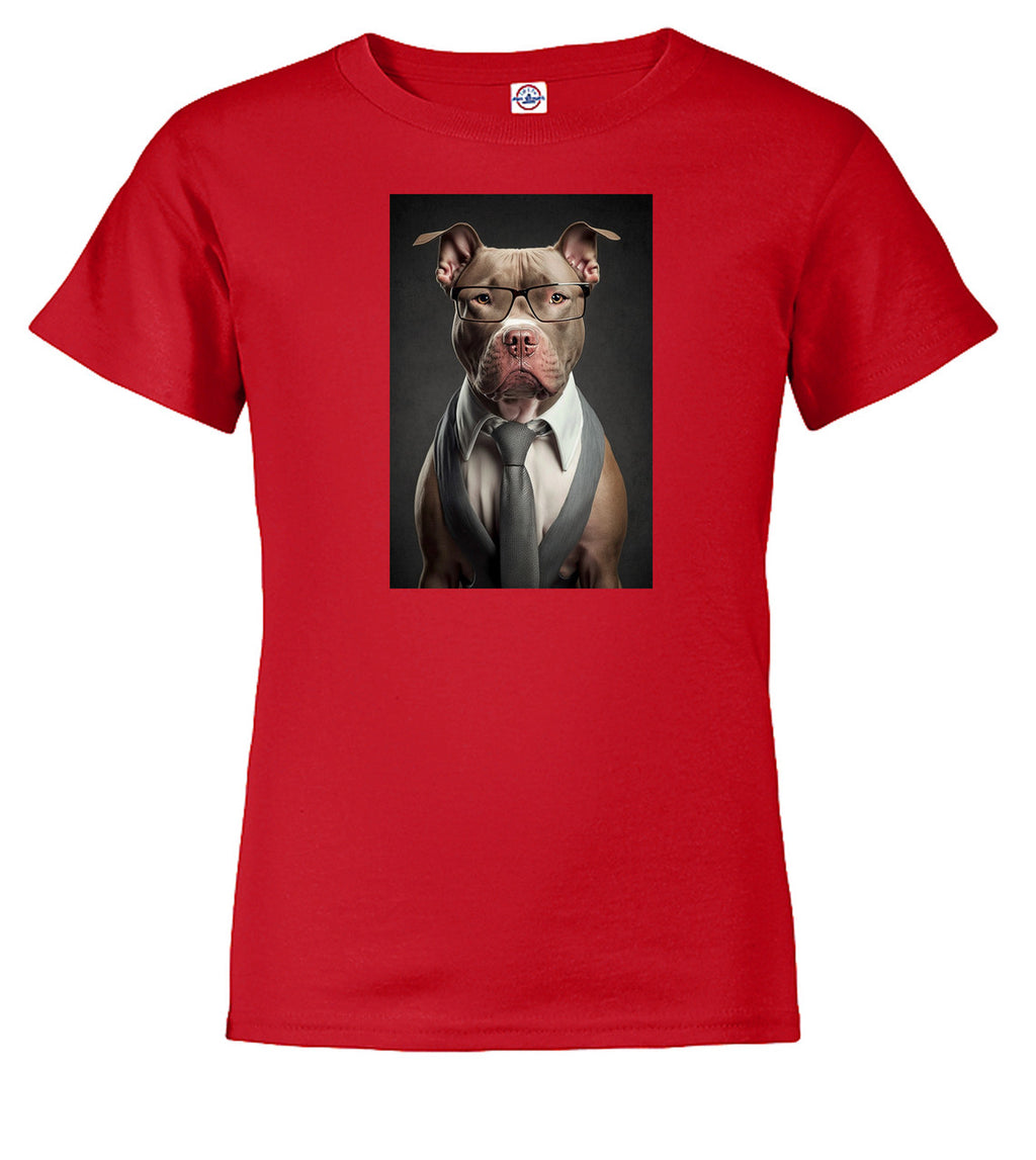 Red Boss Bulldog Youth/Toddler T-Shirt