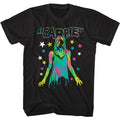Black Carrie t-shirt featuring Carrie Color And Splatter design