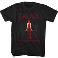 Black Carrie t-shirt featuring Carrie Drip blood design