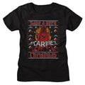 Carrie Ladies T-Shirt - A Very Carrie Christmas