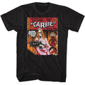 Black Carrie t-shirt featuring Carrie Comic style design