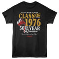 Black Carrie t-shirt featuring Carrie 50th Year Reunion design