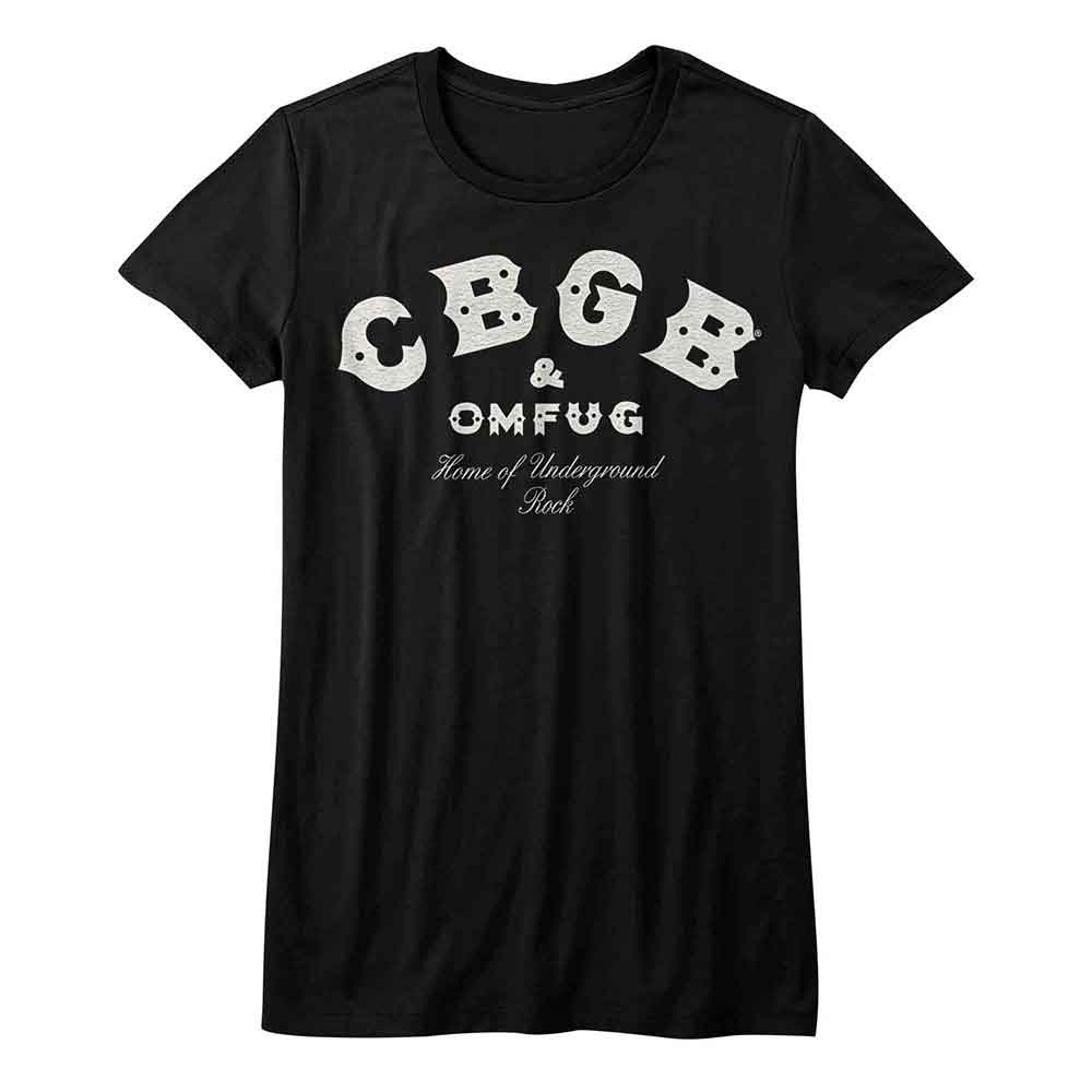 CBGB Ladies T-Shirt - Classic Logo