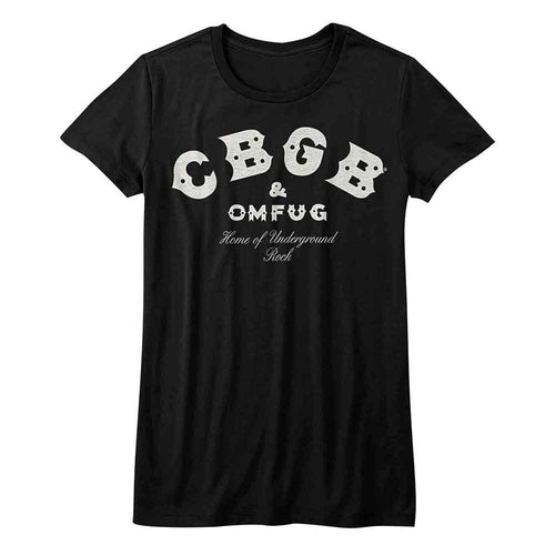 CBGB Ladies T-Shirt - Classic Logo