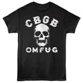 Black CBGB t-shirt featuring CBGB Skull punk design