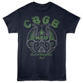 Navy CBGB t-shirt featuring CBGB Cobras design