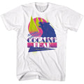 White Cocaine Bear t-shirt featuring Cocaine Bear Bluegrass Conspiracy Retro design