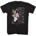 Black Cocaine Bear t-shirt featuring Cocaine Bear Lean design
