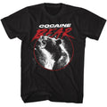 Black Cocaine Bear t-shirt featuring Cocaine Bear In Circle design