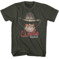 Smoke gray Charlie Daniels Band t-shirt featuring Charlie Daniels Band Smiling Charlie design
