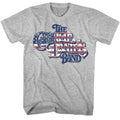 Gray heather Charlie Daniels Band t-shirt featuring Charlie Daniels Band Flag Logo design