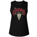 Charlie Daniels Band Ladies Muscle Tank - Skull and Logo