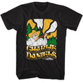 Black Charlie Daniels Band t-shirt featuring Charlie Daniels Band Drawn Charlie illustration design