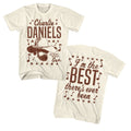 Natural Charlie Daniels Band t-shirt featuring Charlie Daniels Band Told You Once design